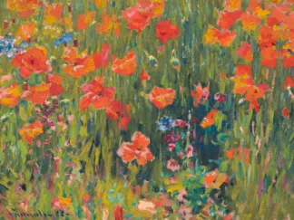 ROBERT WILLIAM VONNOH - Poppies