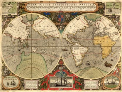 HENDRIK HONDIUS - Vera Totius Nauticae, 1595