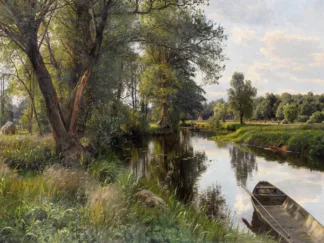 PEDER MØRK MØNSTED - Sommer Landskab