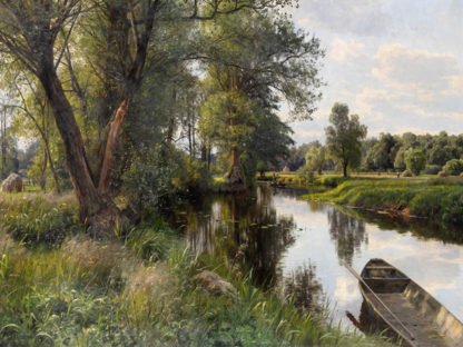 PEDER MØRK MØNSTED - Sommer Landskab