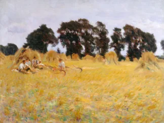 JOHN SINGER SARGENT - Reapers Resting in a Wheat Field