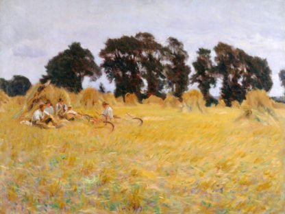 JOHN SINGER SARGENT - Reapers Resting in a Wheat Field