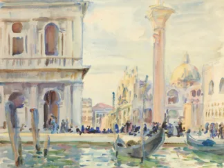JOHN SINGER SARGENT - The Piazzetta