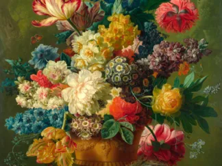 AMBROSIUS BOSSCHAERT THE ELDER - Composition of Flowers in a Vase