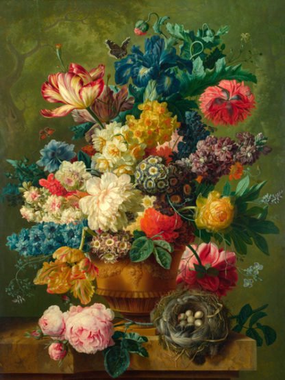 AMBROSIUS BOSSCHAERT THE ELDER - Composition of Flowers in a Vase