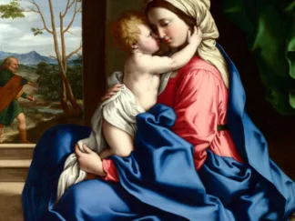 SASSOFERRATO - The Virgin and Child Embracing