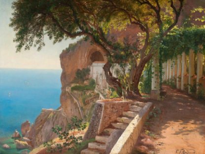 CARL FREDERIC AAGAARD - Pergola in Amalfi