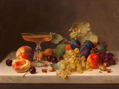 EMILIE PREYER - Still Life with Summer Fruits
