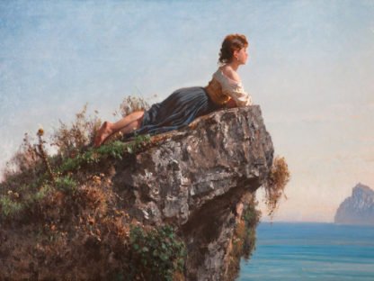 FILIPPO PALIZZI - La Fanciulla sulla Roccia a Sorrento