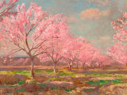 JULIAN ONDERDONK - Peach Orchard on Mavericks Farm
