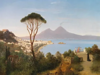 AUGUST ZIMMERMANN - Blick Vom Posillipo
