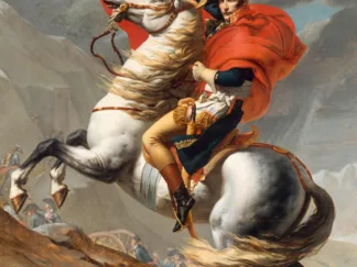 JACQUES-LOUIS DAVID - Bonaparte Franchissant le Grand Saint-Bernard
