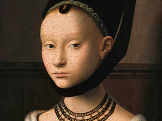 PETRUS CHRISTUS - Portrait of a Young Woman