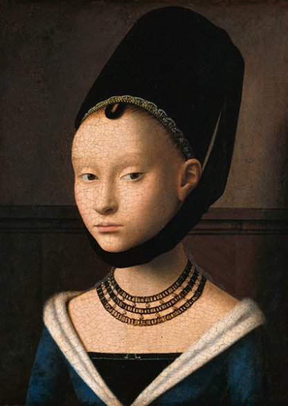 PETRUS CHRISTUS - Portrait of a Young Woman