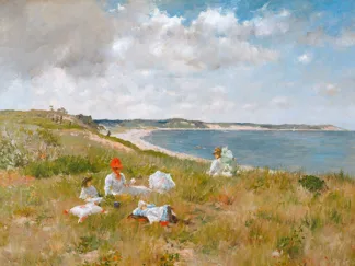 WILLIAM MERRITT CHASE - Idle Hours