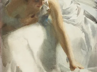 ANDERS ZORN - The Artist's Wife