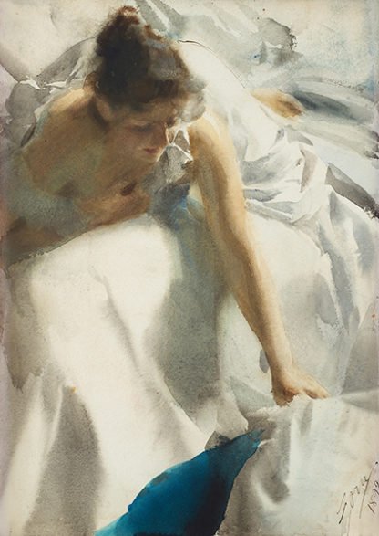 ANDERS ZORN - The Artist's Wife