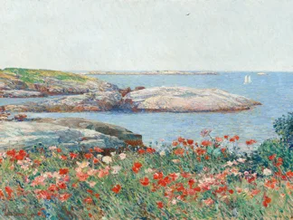 FREDERICK CHILDE HASSAM - Poppies, Isles of Shoals