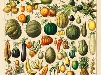 ADOLPHE MILLOT - Fruits and Vegetables