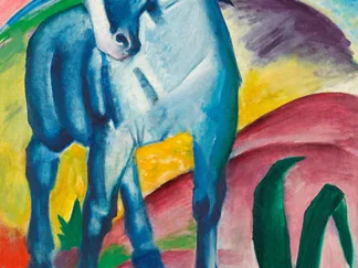 FRANZ MARC - Blue Horse