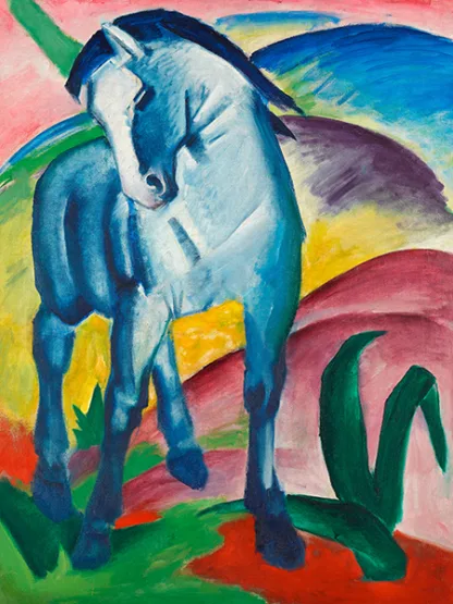 FRANZ MARC - Blue Horse