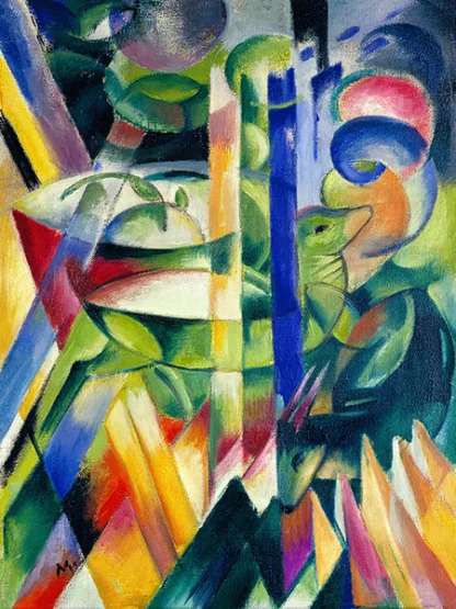 FRANZ MARC - The Little Mountain Goats