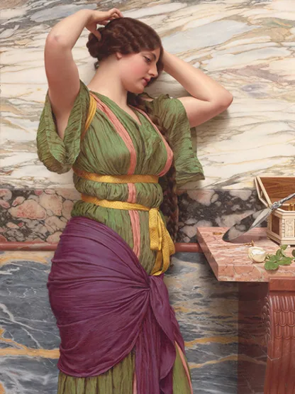 JOHN WILLIAM GODWARD - A Fair Reflection