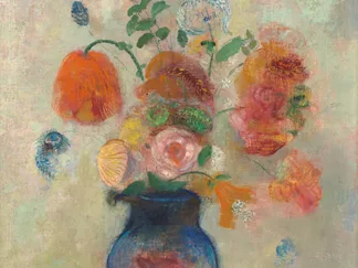 ODILON REDON - Large Vase with Flowers