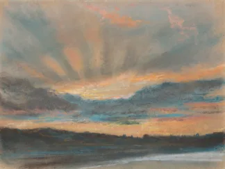 EUGENE DELACROIX - Sunset