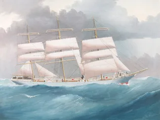 ANONYMOUS - The Ship Brynymor at Sea