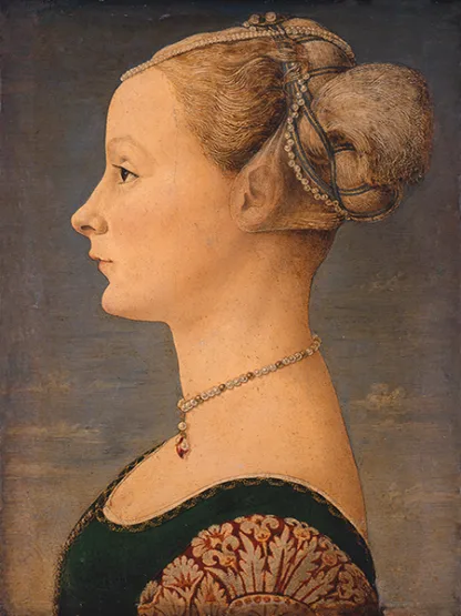 PIERO DEL POLLAIOLO - Ritratto di Giovane Donna
