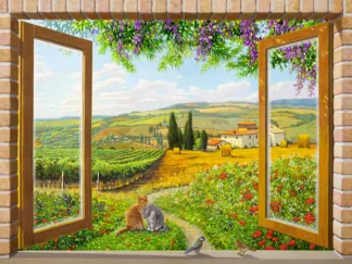 ANDREA DEL MISSIER - Finestra sulla Campagna