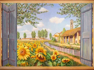 ANDREA DEL MISSIER - Casolare tra i Girasoli