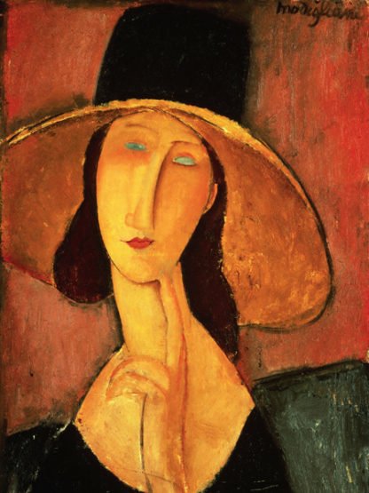 AMEDEO MODIGLIANI - Portrait of Jeanne Hebuterne