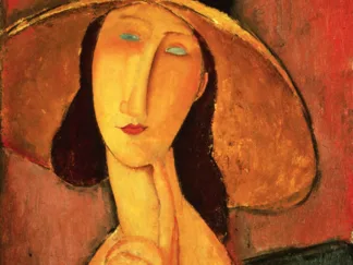 AMEDEO MODIGLIANI - Portrait of Jeanne Hebuterne