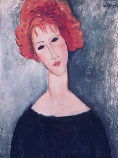 AMEDEO MODIGLIANI - Red Head