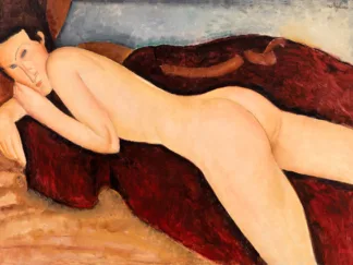 AMEDEO MODIGLIANI - Reclining Nude from the Back
