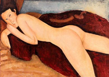 AMEDEO MODIGLIANI - Reclining Nude from the Back