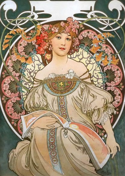 ALPHONSE MUCHA - Reverie