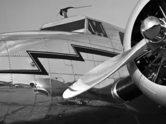 WISCONSIN STUDIO - Vintage Aircraft Close Up