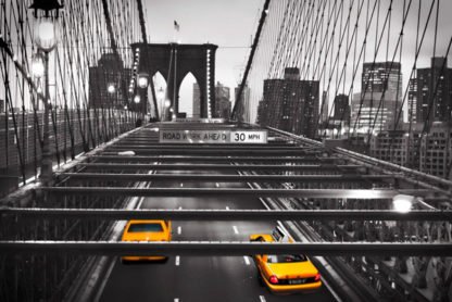 ANONYMOUS - Taxi on Brooklyn Bridge, NYC