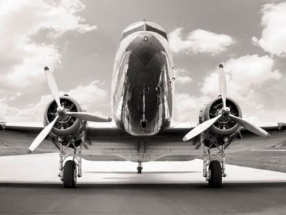 ANONYMOUS - Vintage DC-3 in Air Field