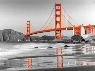 ANONYMOUS - Baker Beach and Golden Gate Bridge, San Francisco