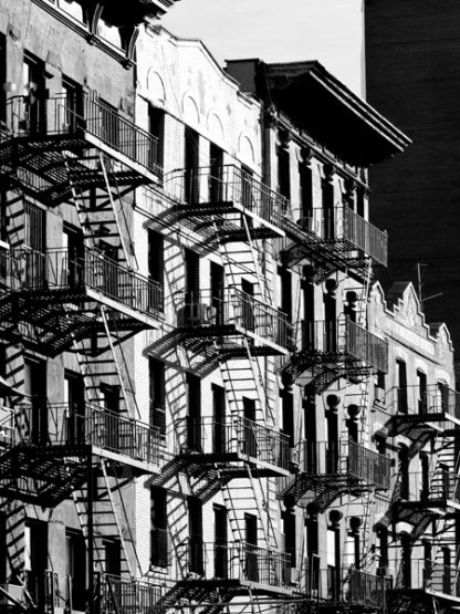 JULIAN LAUREN - Fire Escapes in Manhattan, NYC
