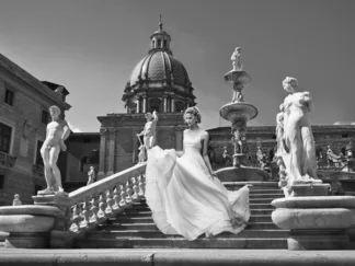 HAUTE PHOTO COLLECTION - Escalier en Italie (detail)