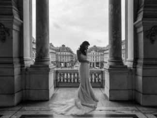 HAUTE PHOTO COLLECTION - Balcony on a Boulevard, Paris