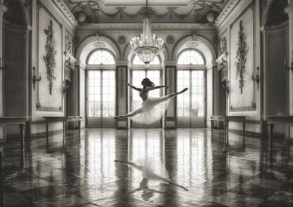 LAUREN JULIAN - Ballerina in a Palace Hall