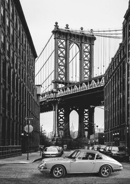 GASOLINE IMAGES - By the Manhattan Bridge (BW)