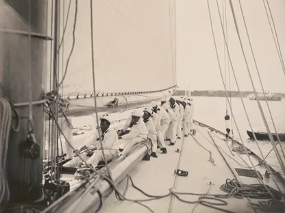 ANONYMOUS - Crew on the yacht Reliance, America’s Cup, 1903