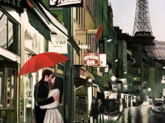 PIERRE BENSON - Romance in Paris (detail)